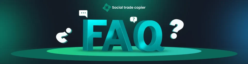 social trade copier frequently asked question banner